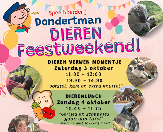 Dierendag bij Dondertman